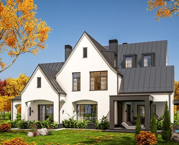 New Jersey home with new roofing