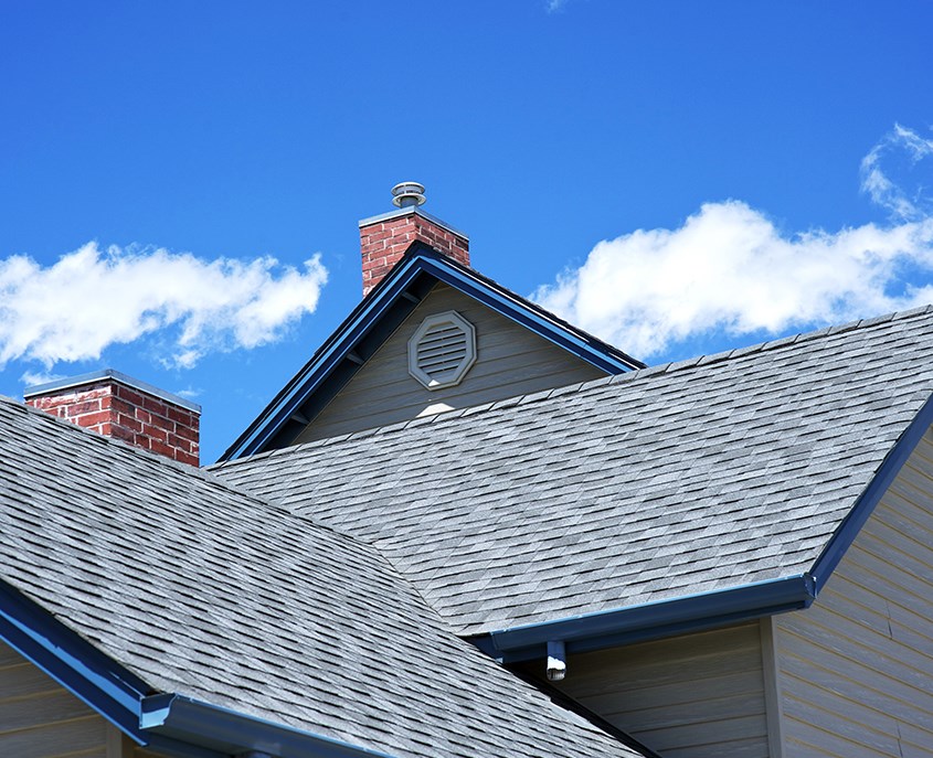 roof shown on a residential home in Stratford, NJ