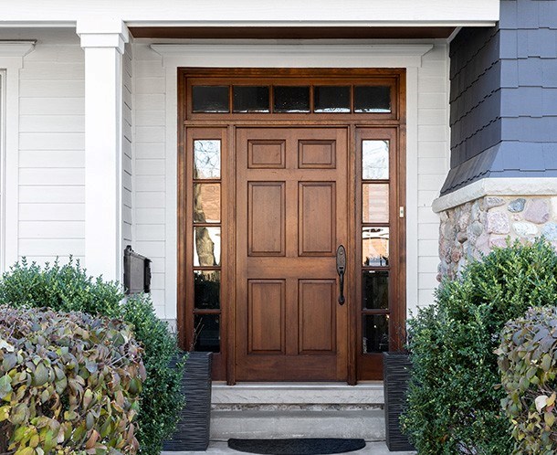 new door installed in a home in new jersey