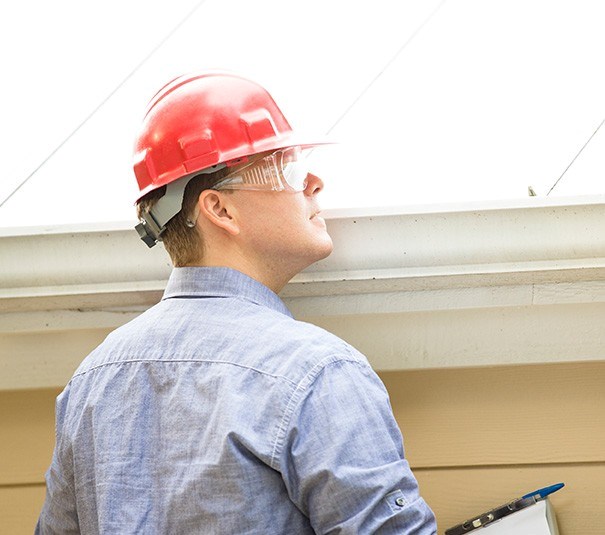 gutter inspection being completed in new jersey